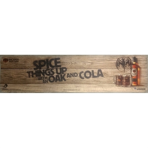 Bacardi Oak & Cola Bar Runner