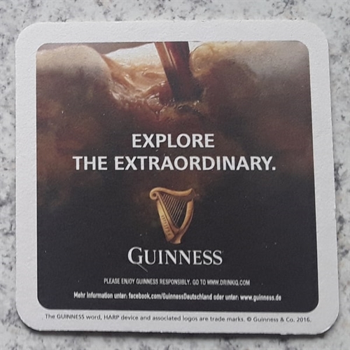 Guinness ølbrikker, Explore, 10 stk.