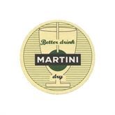 Martini glasbrikker, 10 stk.