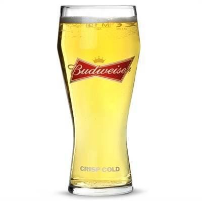 Budweiser Crisp Cold ølglas