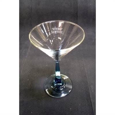 Bombay Sapphire martini cocktailglas