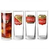 Coca-Cola Retro glas, 4 stk.