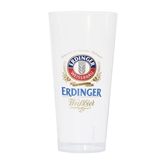 Erdinger ølglas i kunststof, 5 stk.