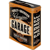 Harley-Davidson metaldåse XL, Garage