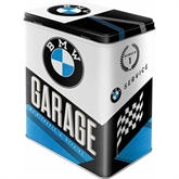 BMW metaldåse, Garage