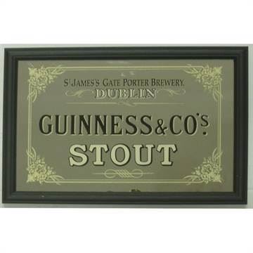 Guinness barspejl, Stout
