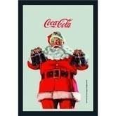 Coca-Cola barspejl, Santa