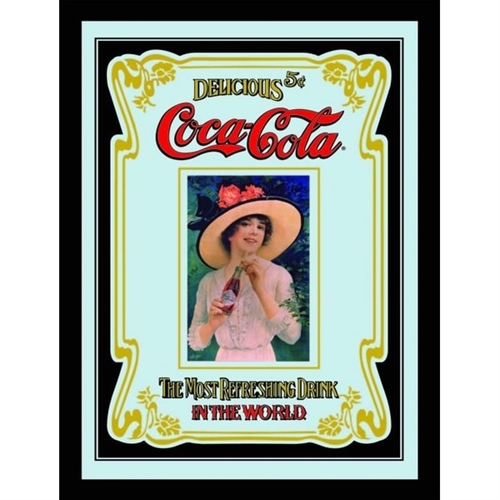 Coca-Cola barspejl, Girl