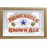 Newcastle Brown Ale barspejl