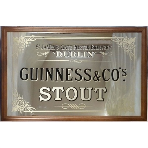 Guinness barspejl XL, Stout