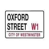 London metalskilt, Oxford Street