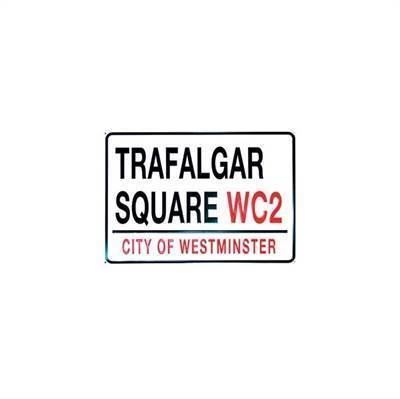 London metalskilt, Trafalgar Square