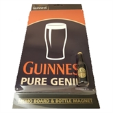 Guinness metalskilt m/magnet, Pure