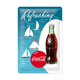 Coca-Cola metalskilt, Sailing