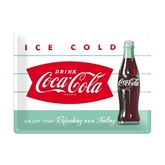 Coca-Cola metalskilt XL, Diner Ice Cold