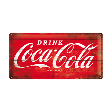 Coca-Cola metalskilt XL, 1960 Drink