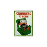 Guinness mini metalskilt, Home