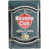 Havana Club mini metalskilt