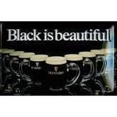 Guinness metalskilt, Black