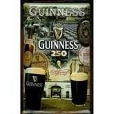 Guinness metalskilt, 250 years