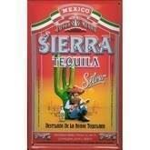 Sierra Tequila metalskilt