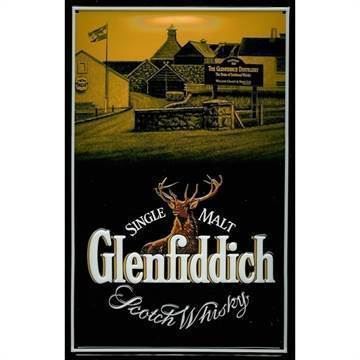 Glenfiddich metalskilt