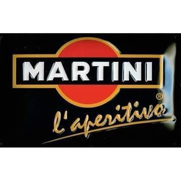 Martini Aperitivo metalskilt