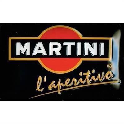 Martini Aperitivo metalskilt