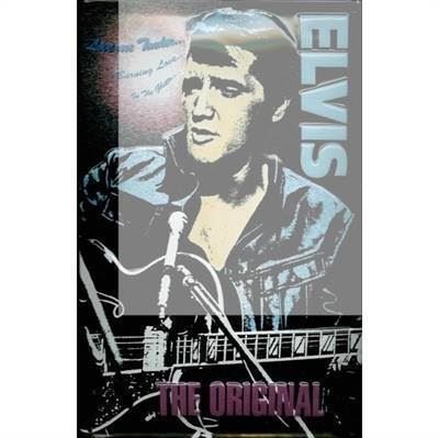 Elvis Presley metalskilt, Love me Tender