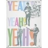 The Beatles metalskilt, Yeah!, 20x30 cm.