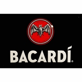 Bacardi metalskilt, New logo