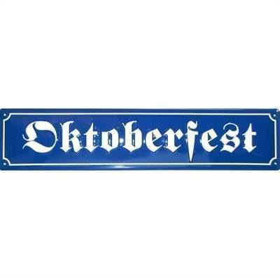 Oktoberfest vejskilt