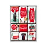 Coca-Cola magnetsæt, Diner, 9 stk.