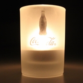 Coca-Cola fyrfadslampe