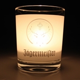 Jägermeister fyrfadslampe