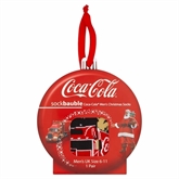 Coca-Cola julekugle m/julesokker til ham