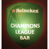 Heineken Champions League Bar lysskilt