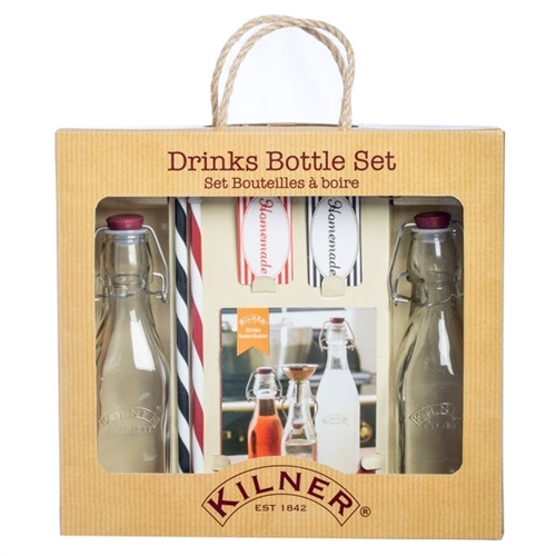 Kilner Drinks Bottle sæt