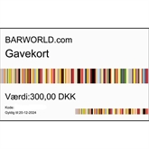 Gavekort til BARWORLD.com